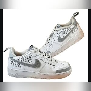 Nike Air Force 1 Low LV8 'White /Wolf Grey (GS)